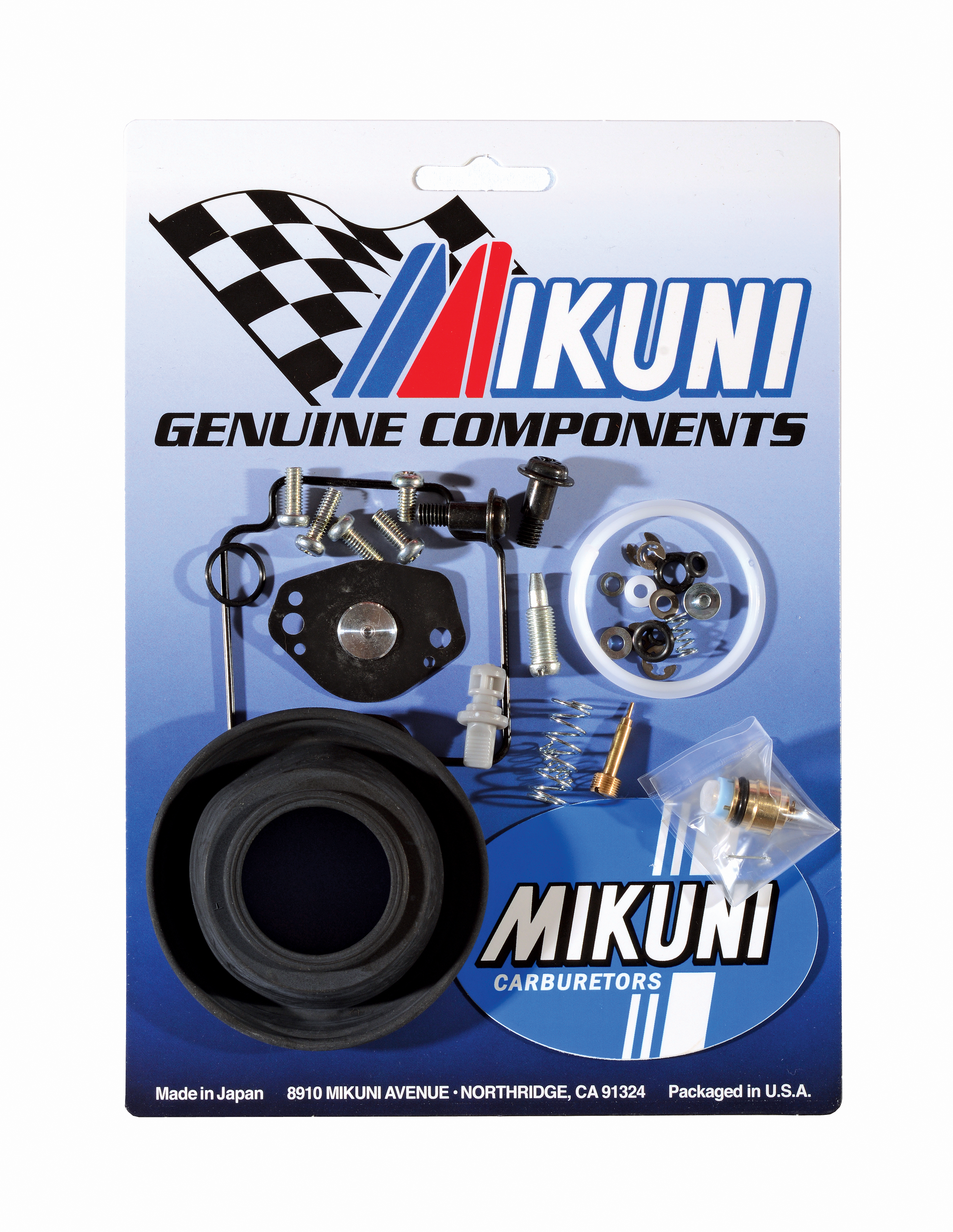 Mikuni MK-BST31-120 Carburetor Rebuild Kit 1996-2017 Suzuki DR 200 OEM Carb